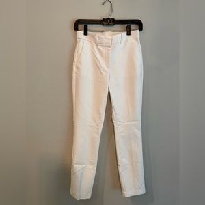H&M White Business Casual Pants - Ankle Length